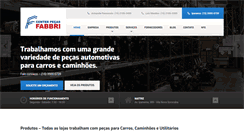 Desktop Screenshot of cpfabbri.com.br